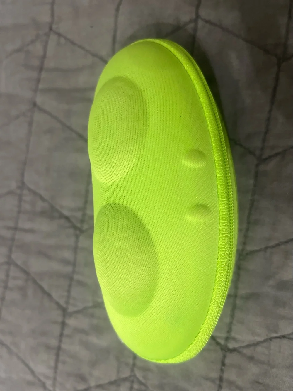 Kids Neon Green Goggles with Case